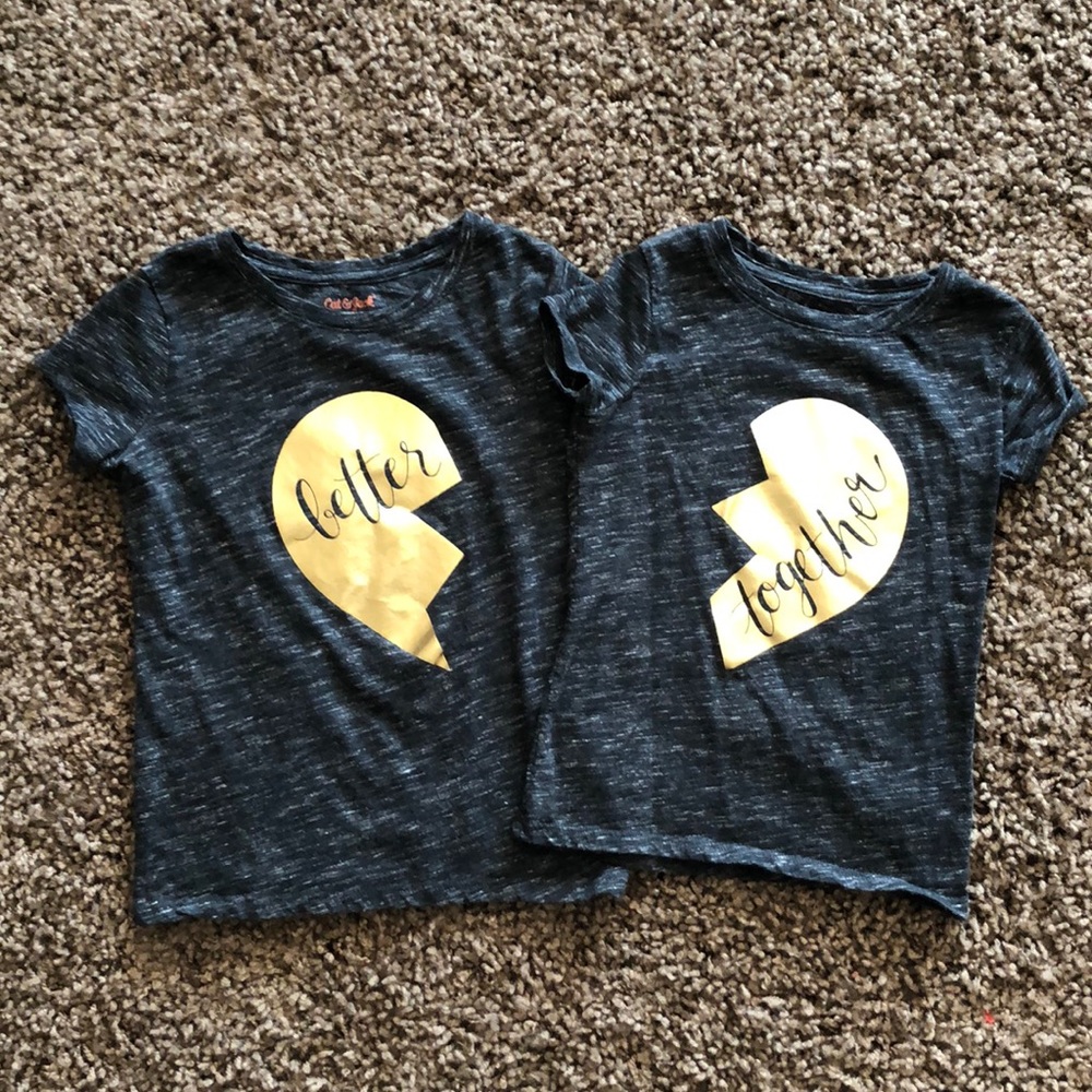 Cat & Jack “Better Together” T shirts